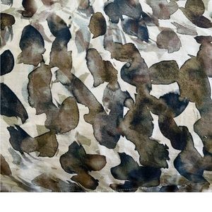 West Elm Abstract Duvet Cover - Queen